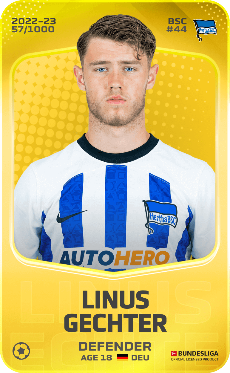 Linus Gechter 2022-23 • Limited 57/1000