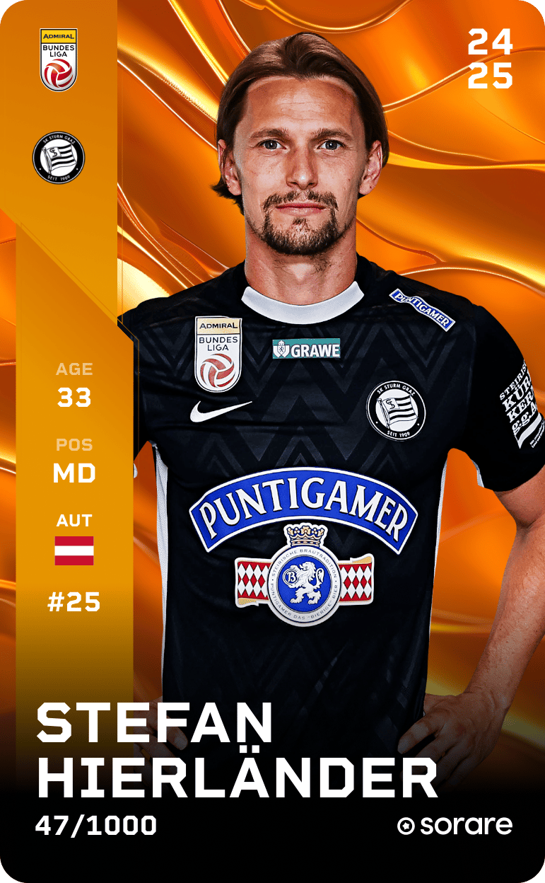 Stefan Hierländer 2024-25 • Limited 47/1000