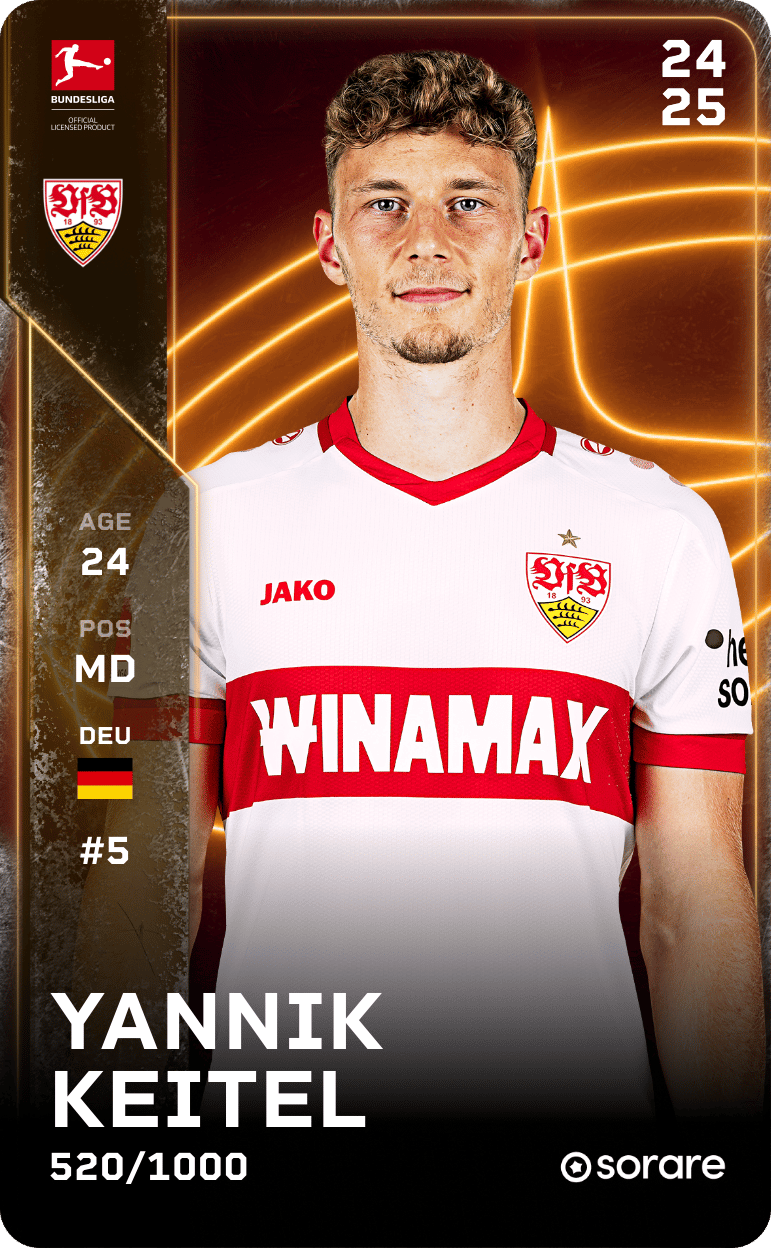 Yannik Keitel 2024-25 • Limited 520/1000