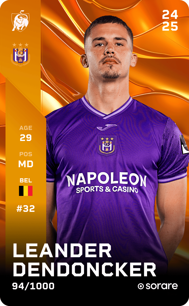 Leander Dendoncker 2024-25 • Limited 94/1000