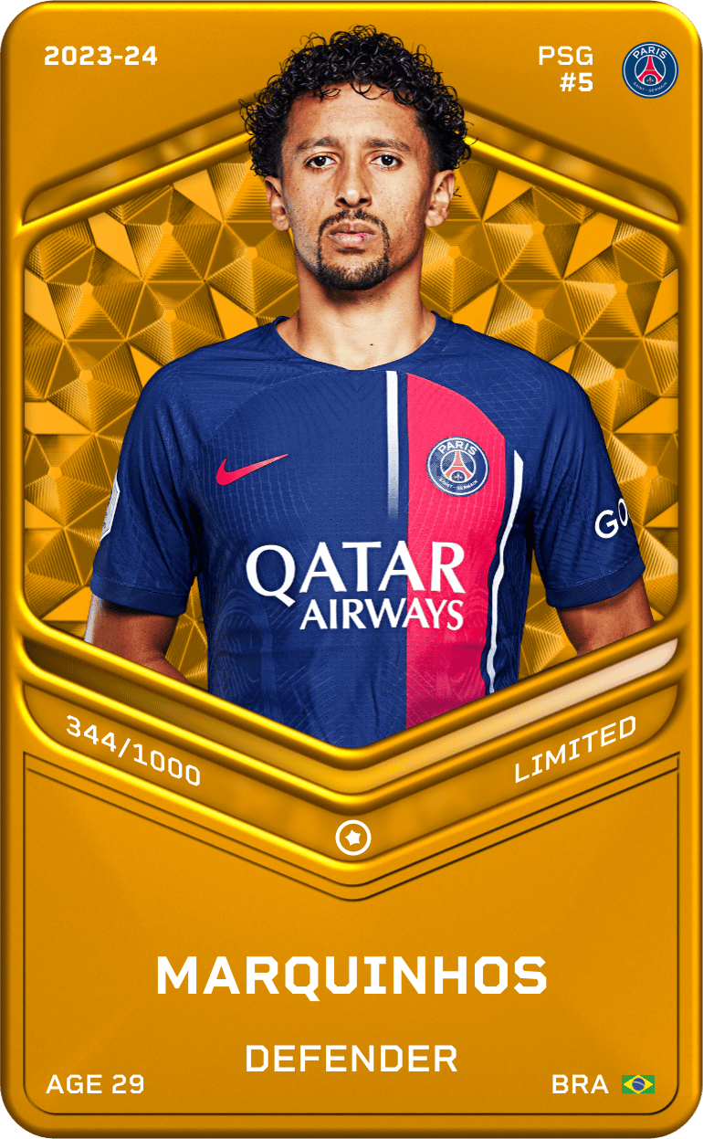 Marquinhos 2023-24 • Limited 344/1000