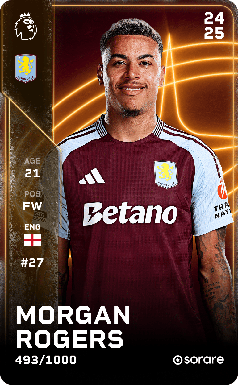 Morgan Rogers 2024-25 • Limited 493/1000