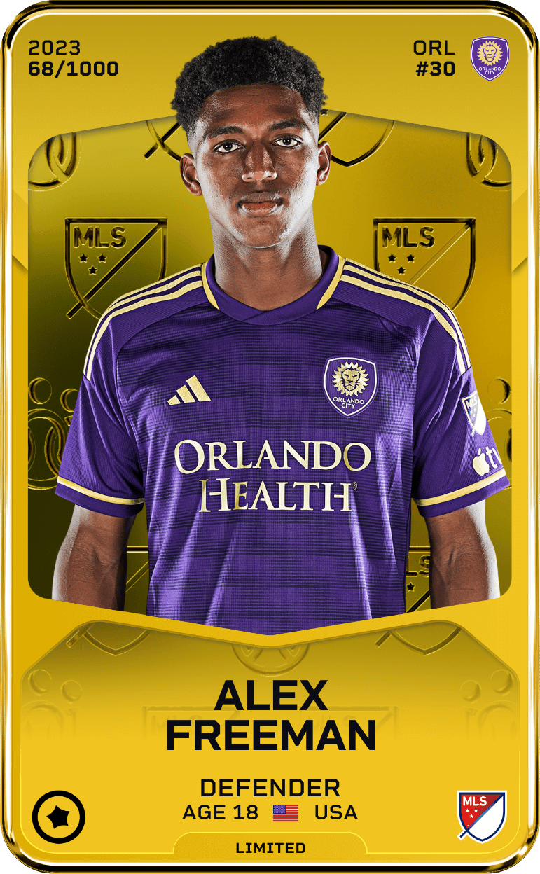 Alex Freeman 2023-24 • Limited 68/1000