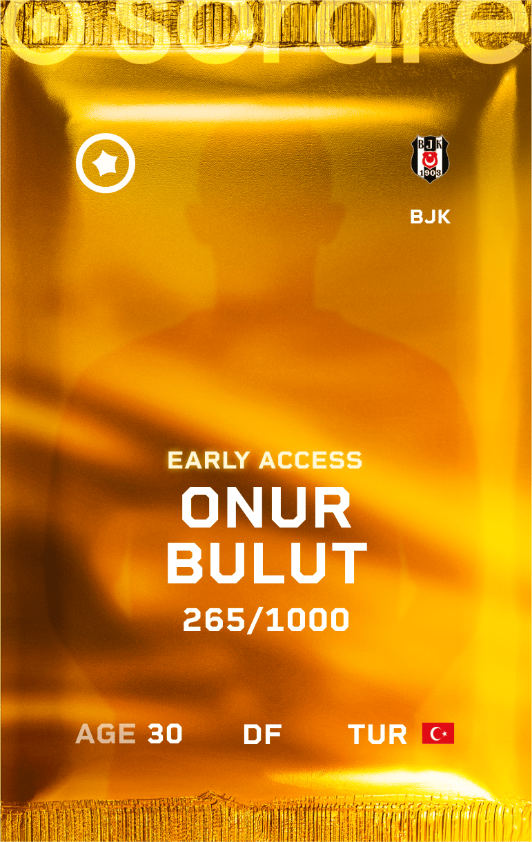 Onur Bulut 2024-25 • Limited 265/1000