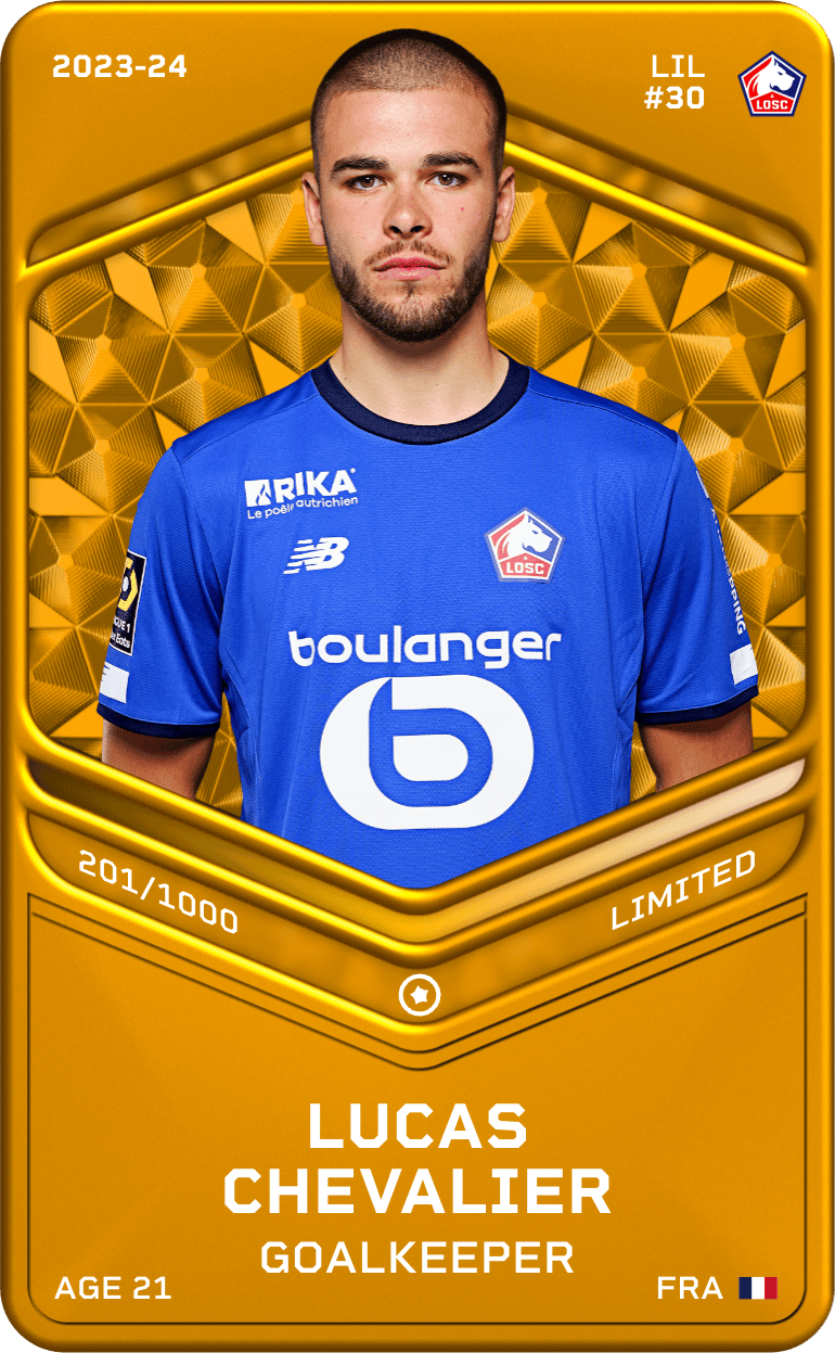 Lucas Chevalier 2023-24 • Limited 201/1000