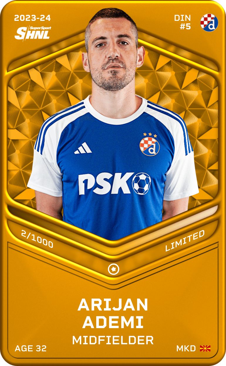 Arijan Ademi 2023-24 • Limited 2/1000