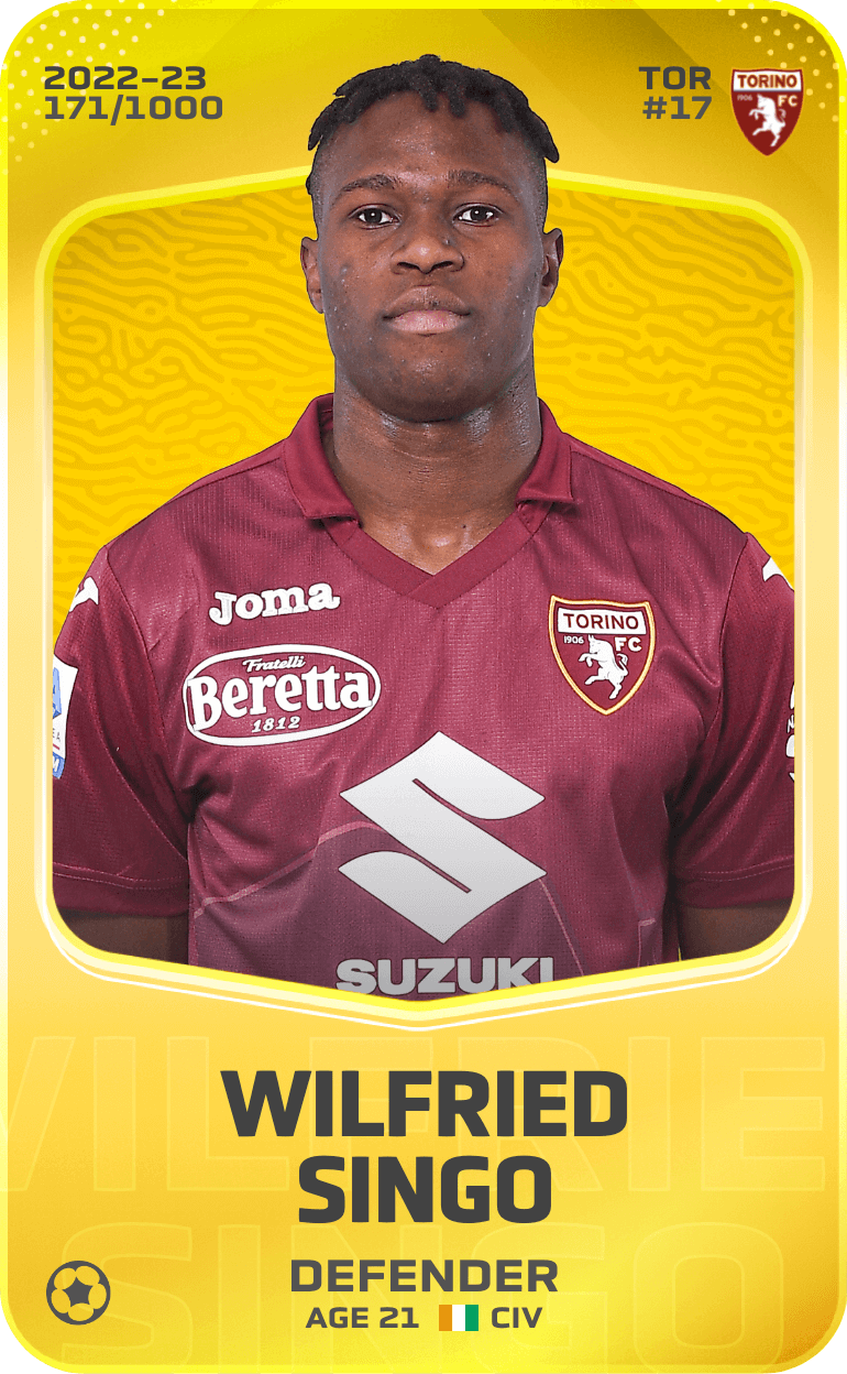 Wilfried Singo 2022-23 • Limited 171/1000