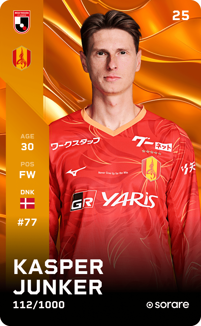 Kasper Junker 2025-26 • Limited 112/1000