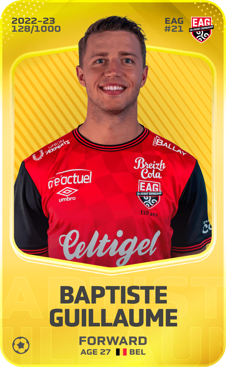 Baptiste Guillaume 2022-23 • Limited 128/1000