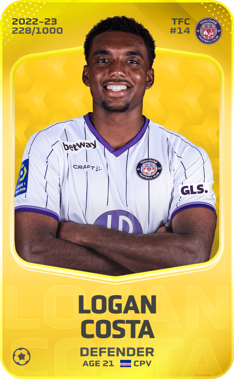 Logan Costa 2022-23 • Limited 228/1000