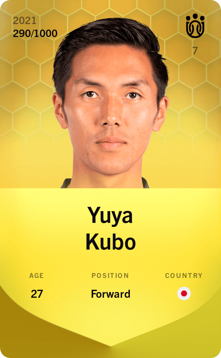 Yuya Kubo 2021-22 • Limited 290/1000