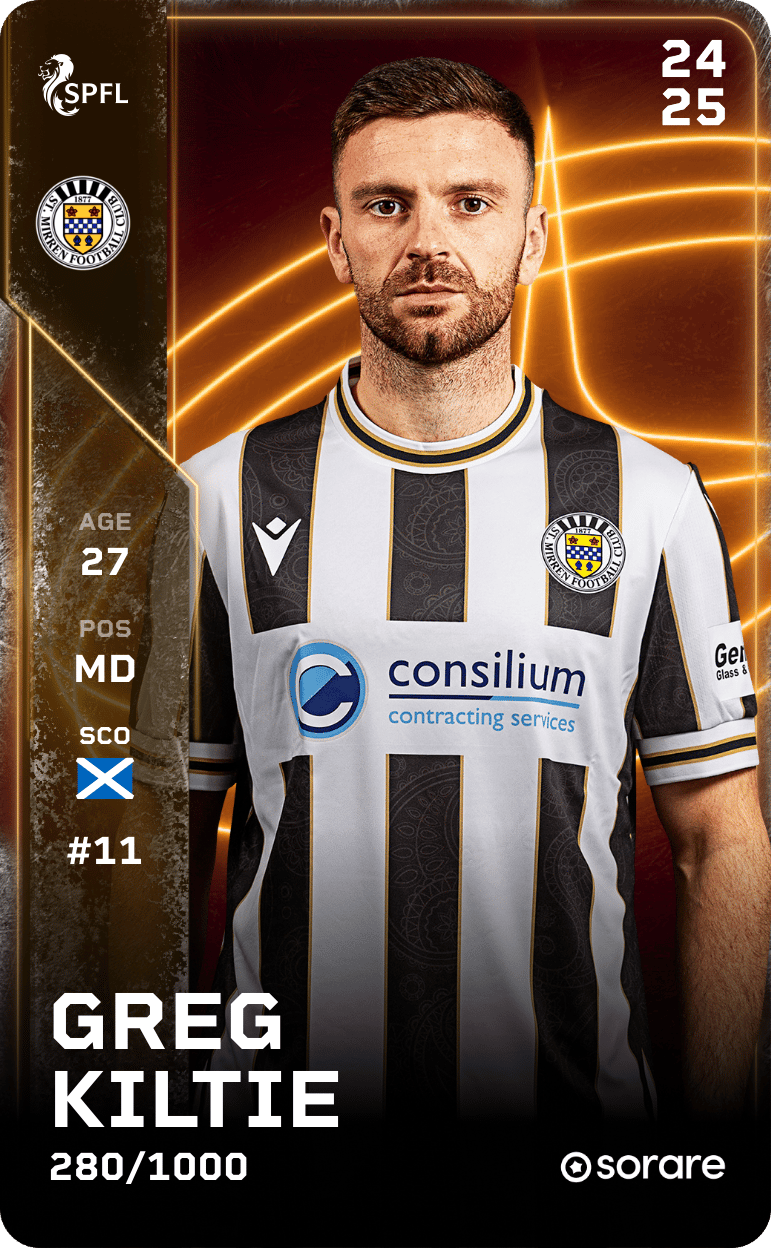 Greg Kiltie 2024-25 • Limited 280/1000