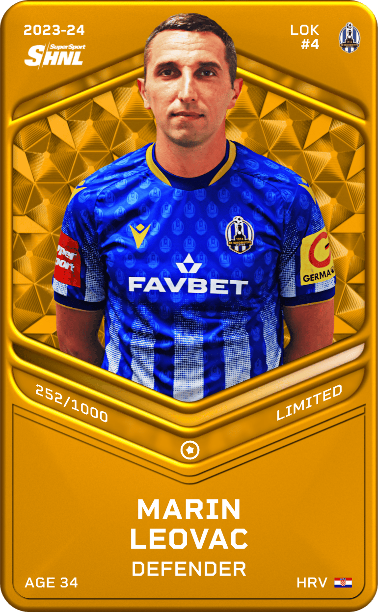 Marin Leovac 2023-24 • Limited 252/1000