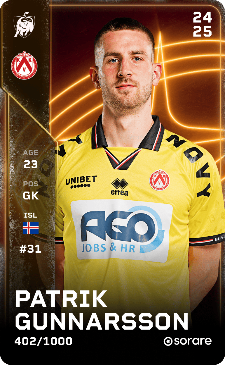 Patrik Gunnarsson 2024-25 • Limited 402/1000