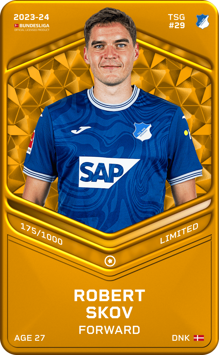 Robert Skov 2023-24 • Limited 175/1000