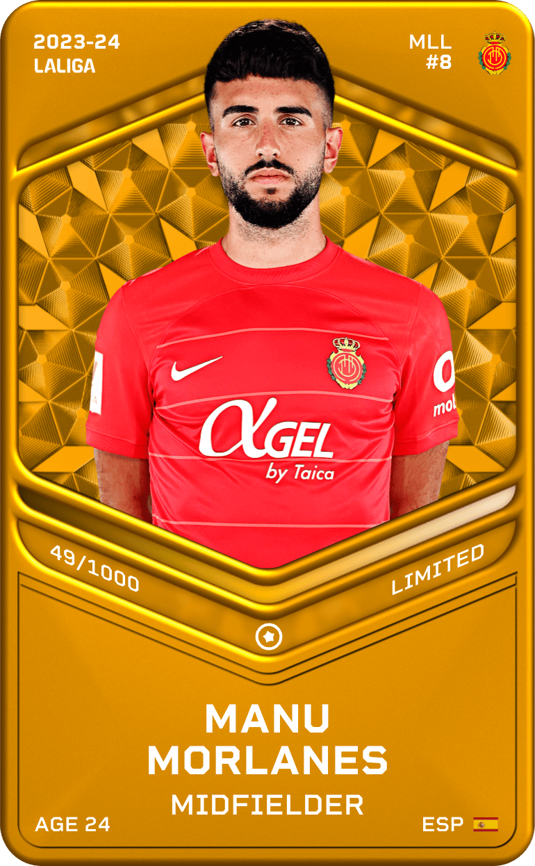 Manu Morlanes 2023-24 • Limited 49/1000