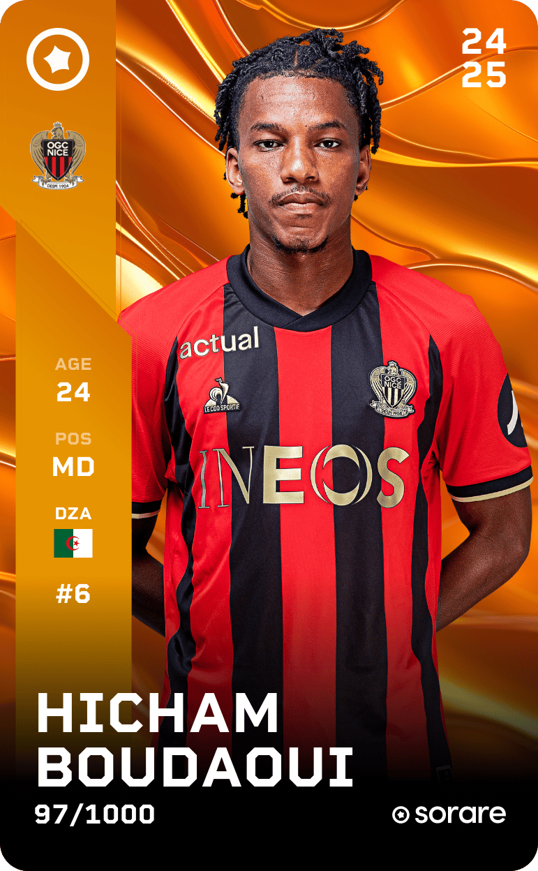 Hicham Boudaoui 2024-25 • Limited 97/1000
