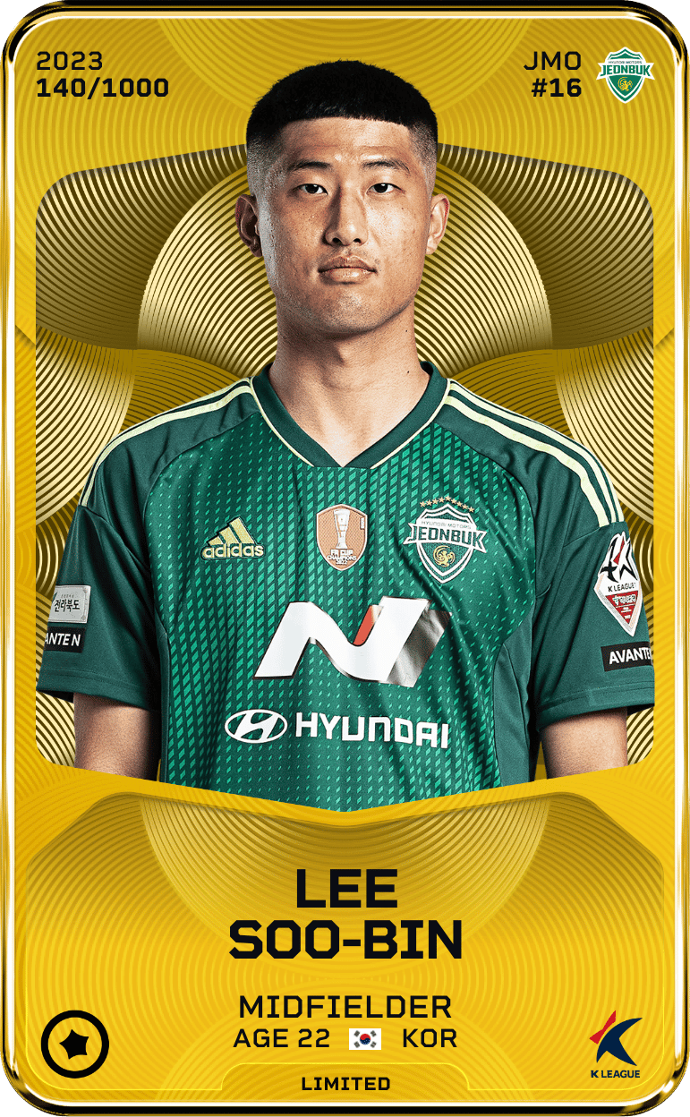 Lee Soo-Bin 2023-24 • Limited 140/1000