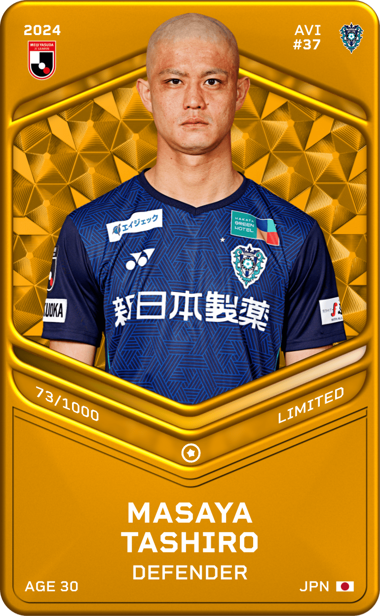 Masaya Tashiro 2024-25 • Limited 73/1000