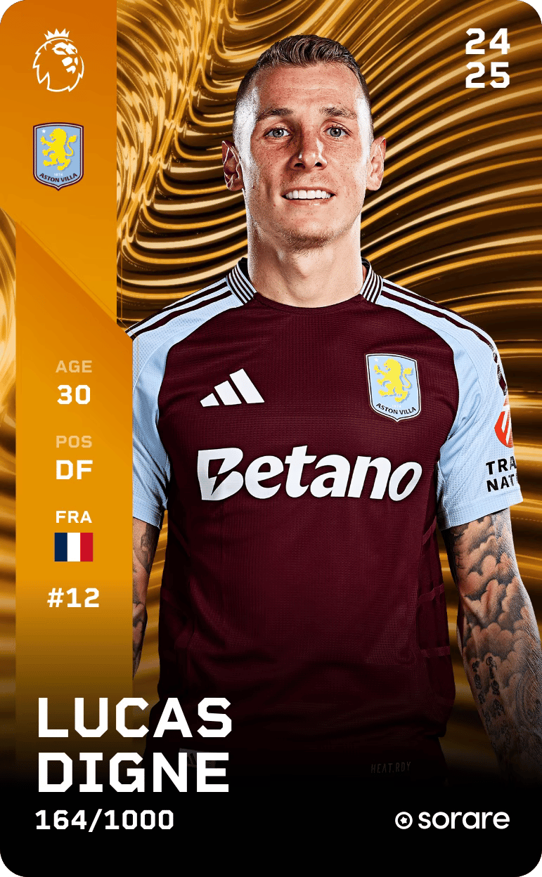 Lucas Digne 2024-25 • Limited 164/1000