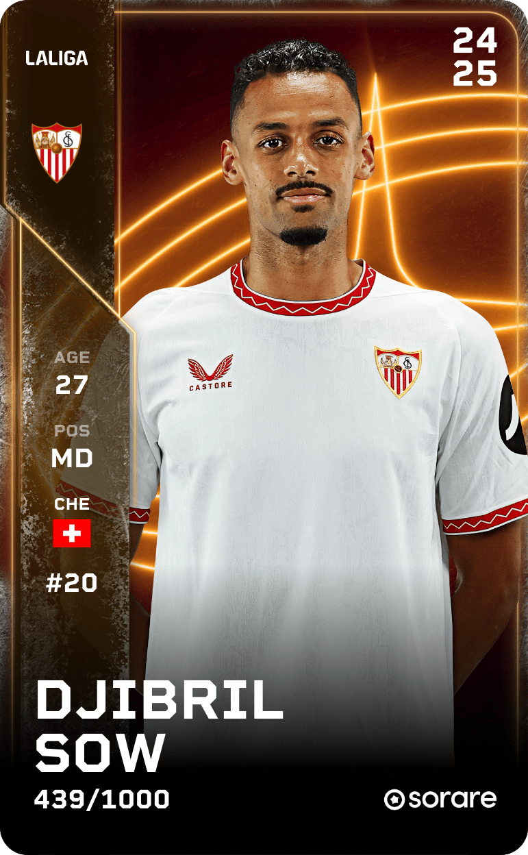 Djibril Sow 2024-25 • Limited 439/1000