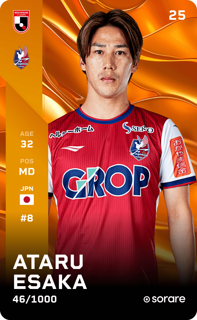 Ataru Esaka 2025-26 • Limited 46/1000