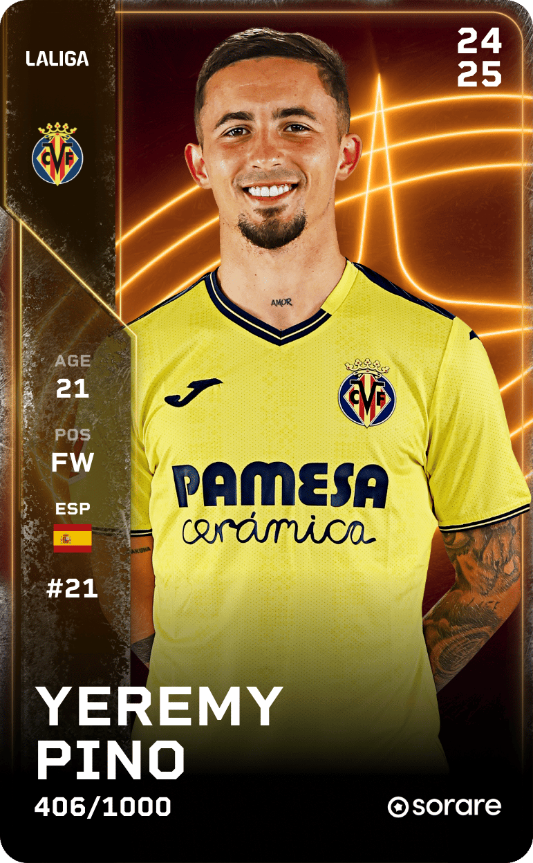Yeremy Pino 2024-25 • Limited 406/1000