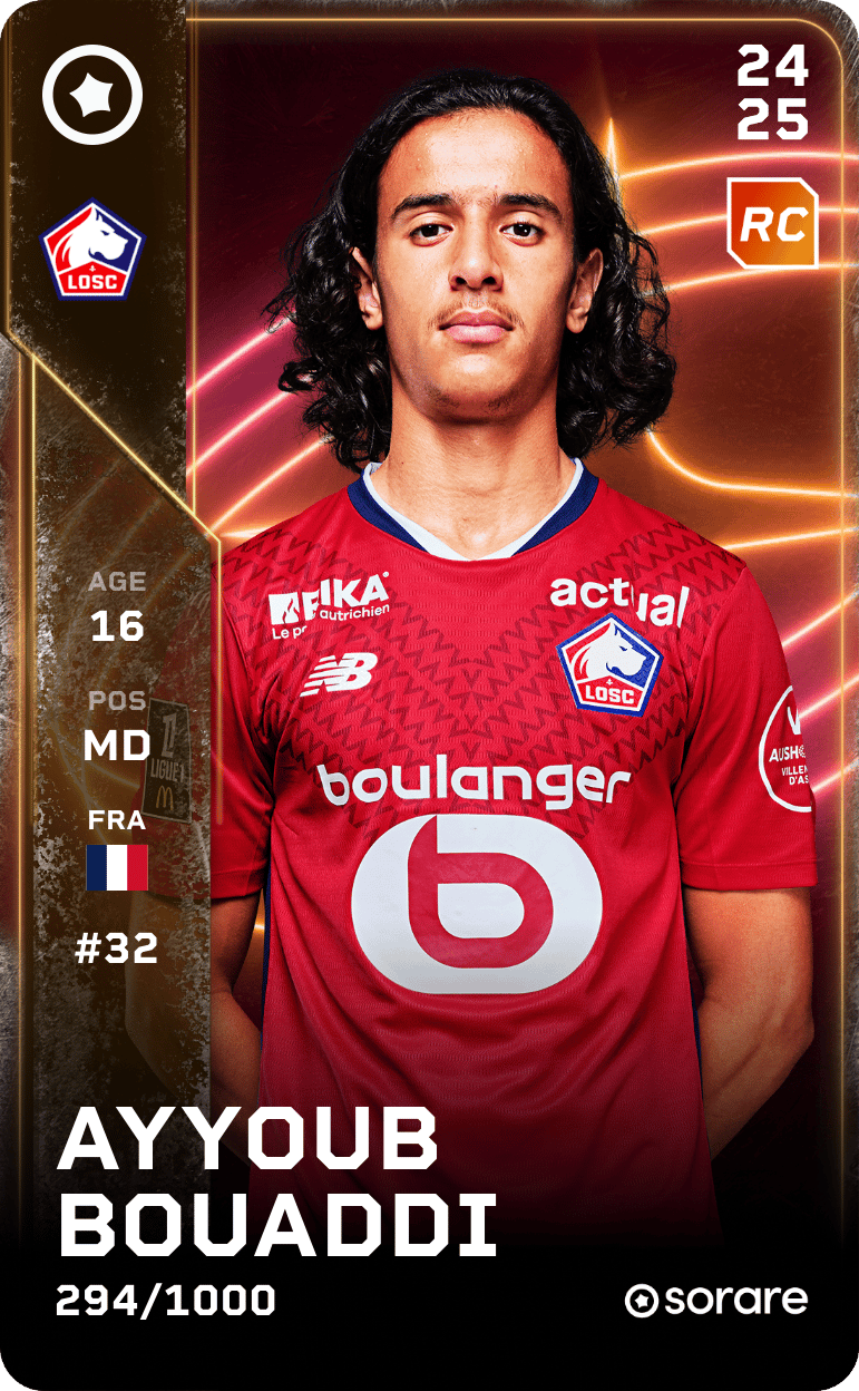 Ayyoub Bouaddi 2024-25 • Limited 294/1000