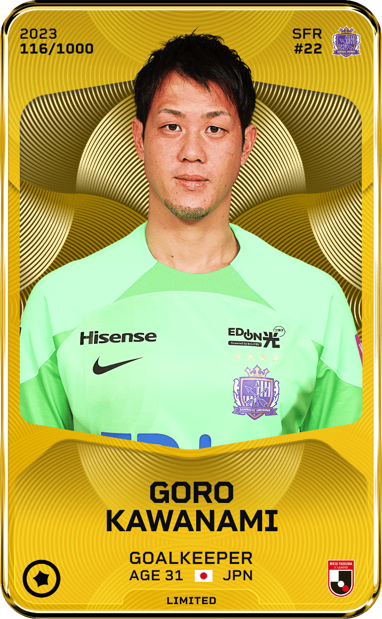 Goro Kawanami 2023-24 • Limited 116/1000