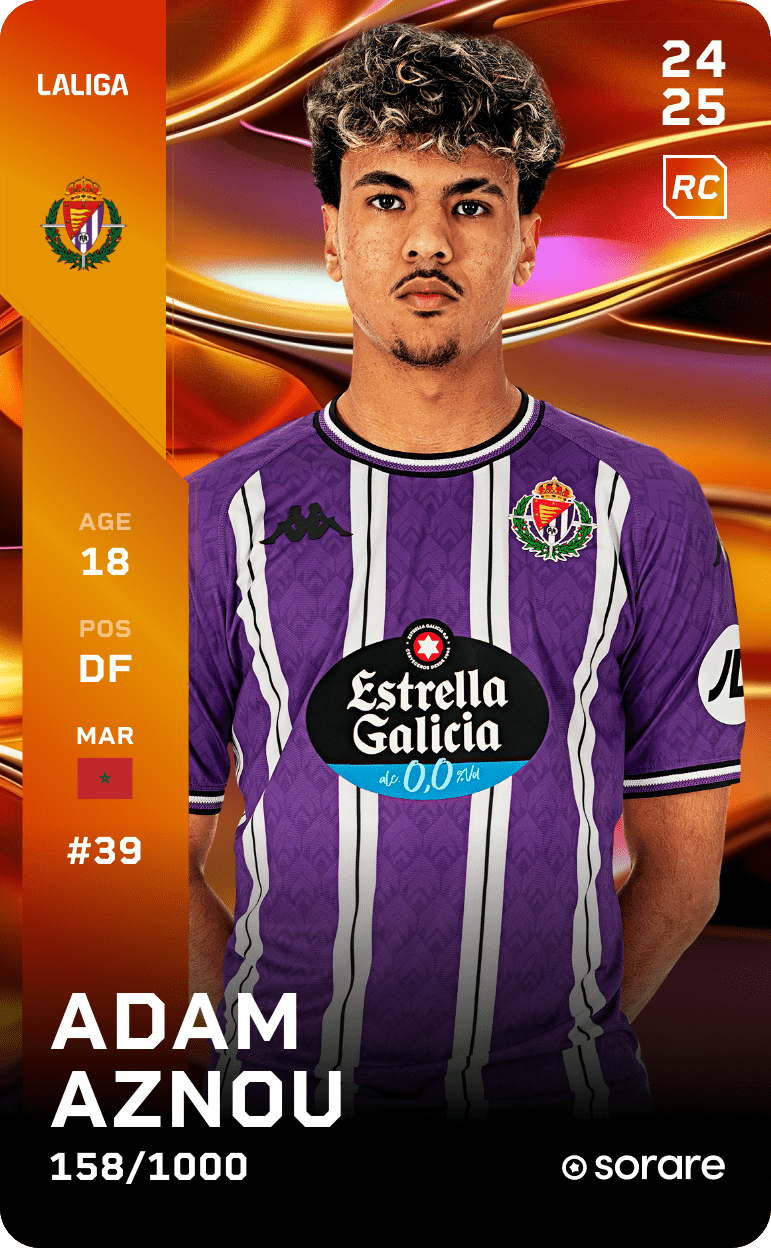Adam Aznou 2024-25 • Limited 158/1000