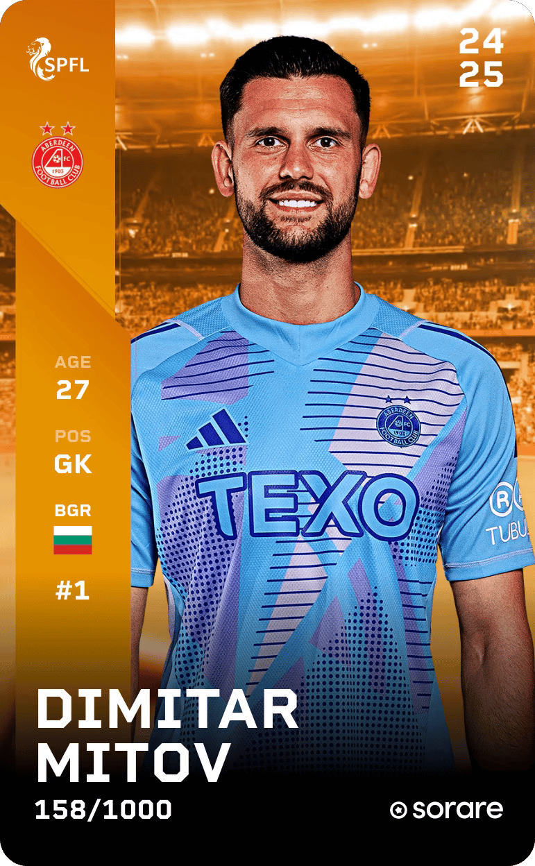 Dimitar Mitov 2024-25 • Limited 158/1000