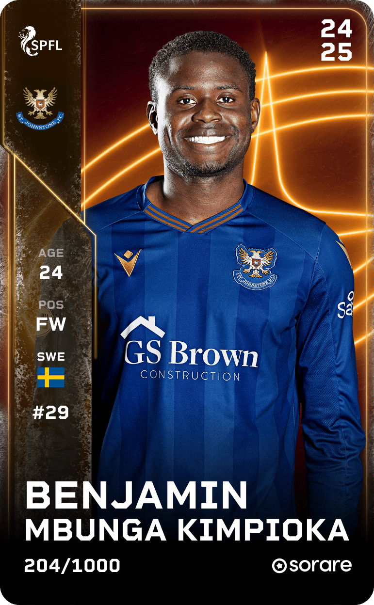 Benjamin Kimpioka 2024-25 • Limited 204/1000