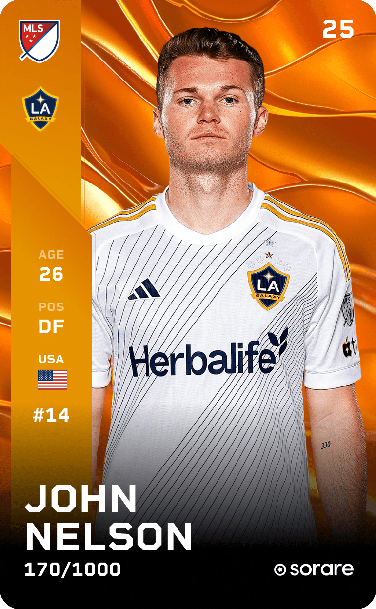 John Nelson 2025-26 • Limited 170/1000