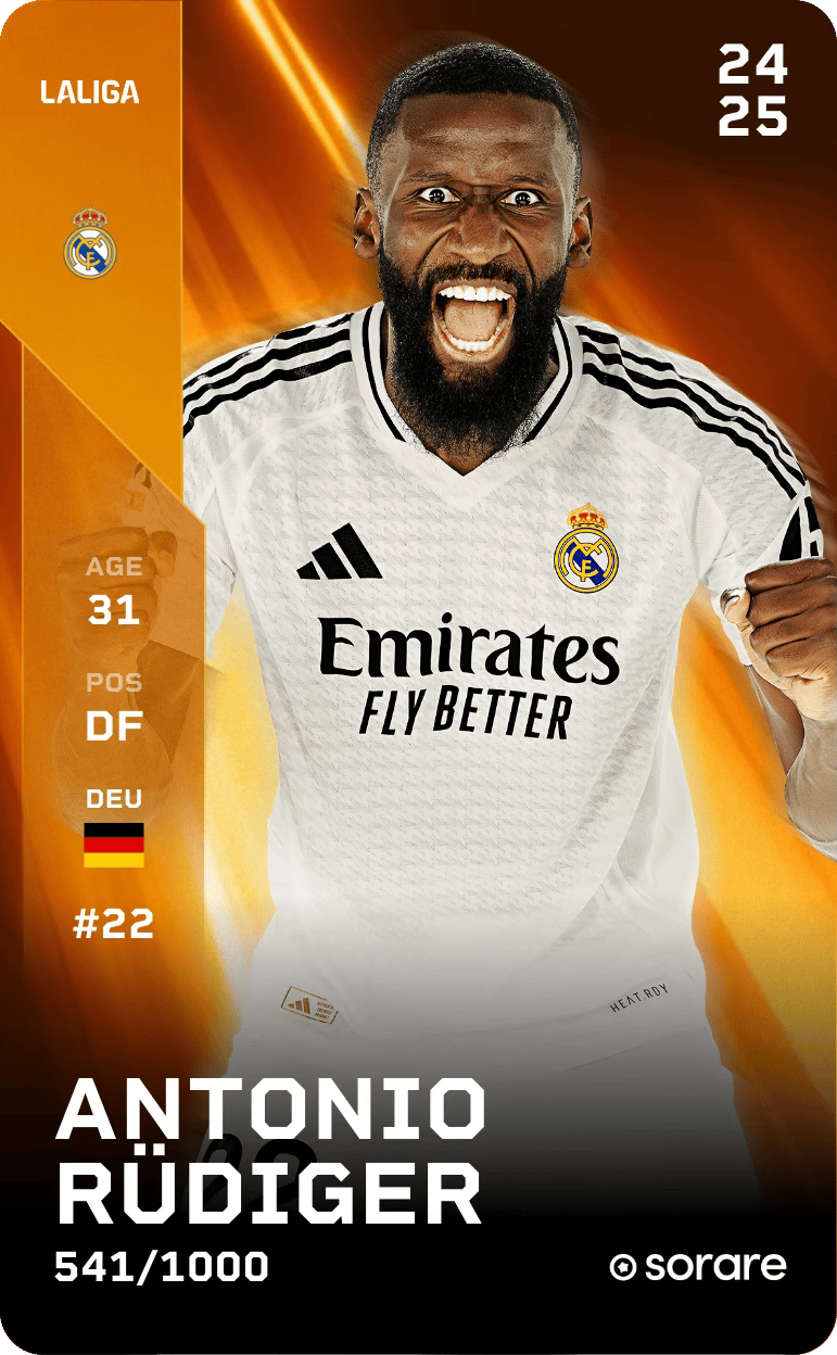 Antonio Rüdiger 2024-25 • Limited 541/1000