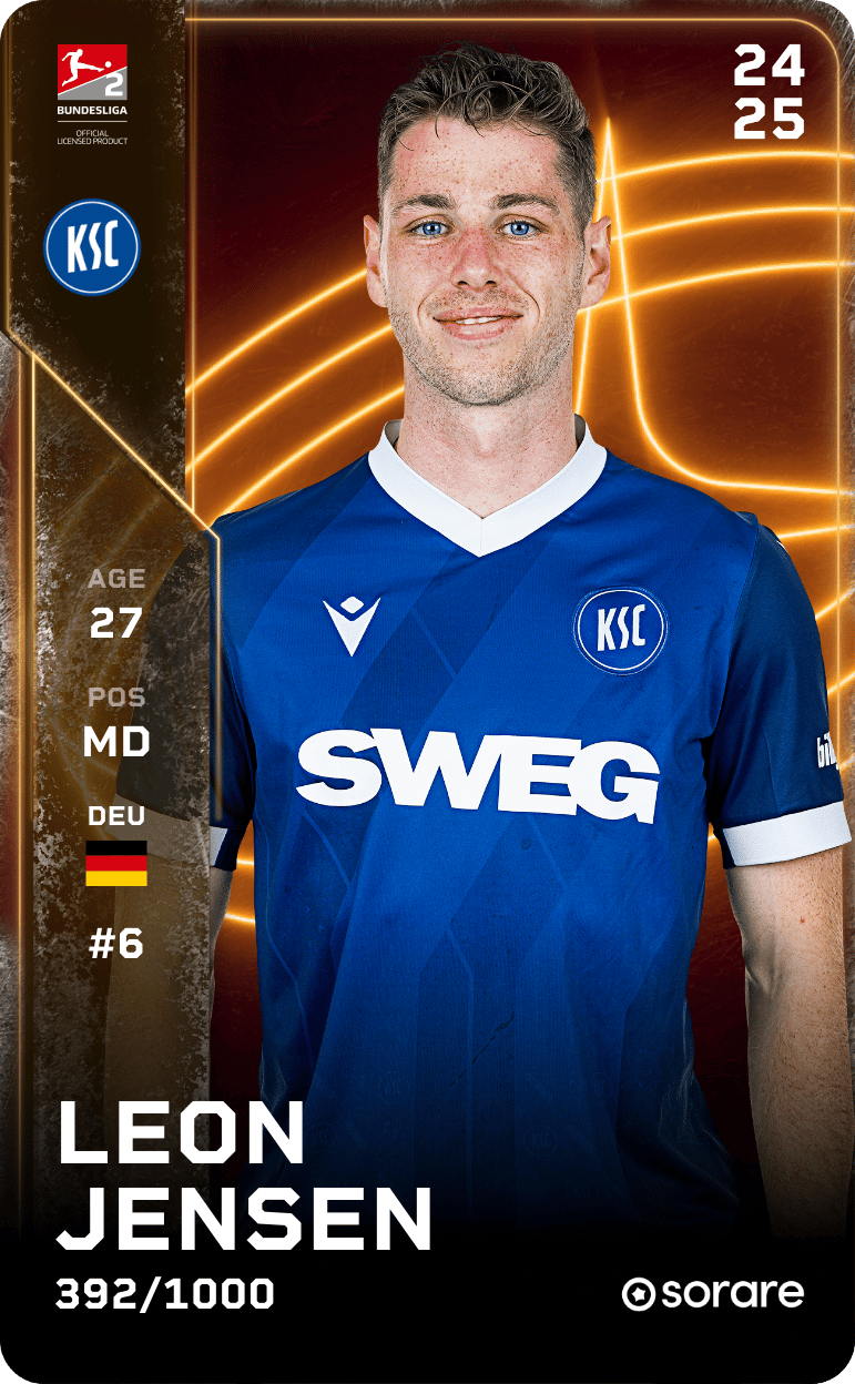 Leon Jensen 2024-25 • Limited 392/1000