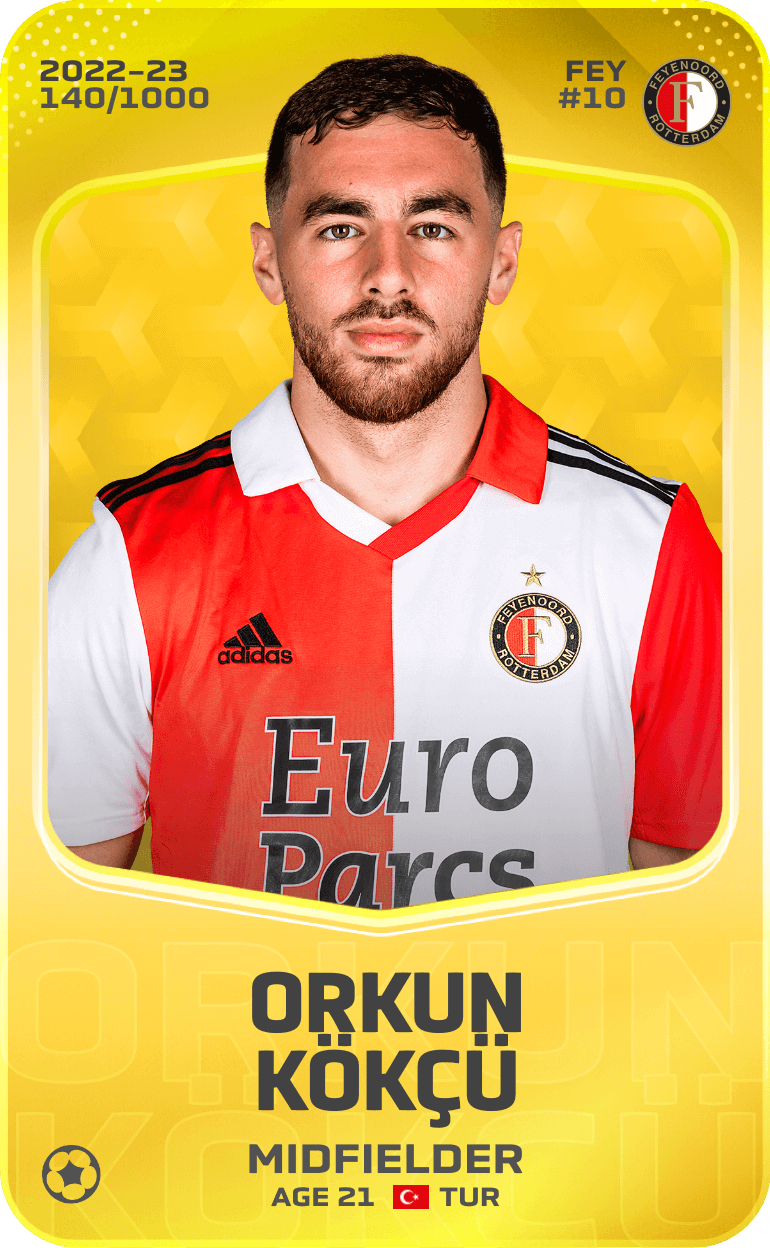 Orkun Kökçü 2022-23 • Limited 140/1000