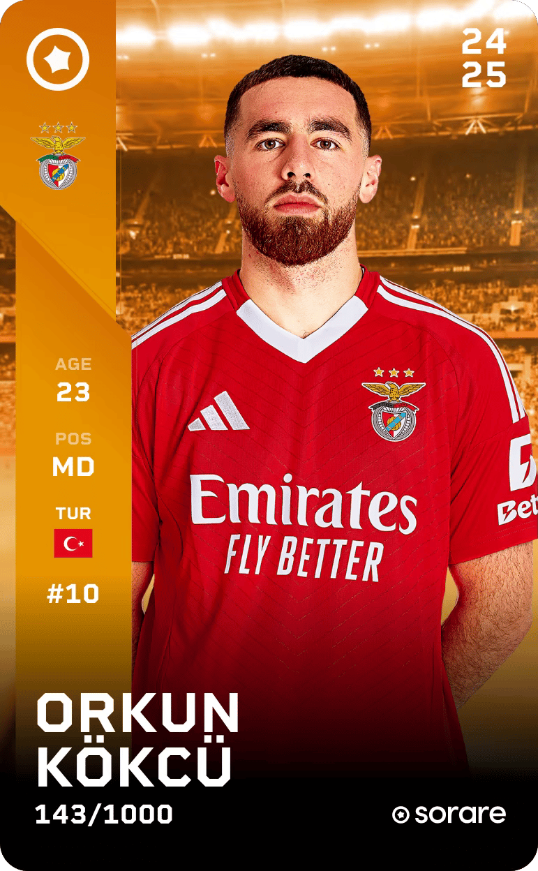 Orkun Kökçü 2024-25 • Limited 143/1000