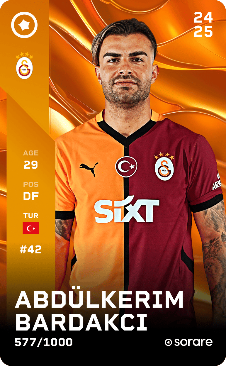 Abdülkerim Bardakcı 2024-25 • Limited 577/1000