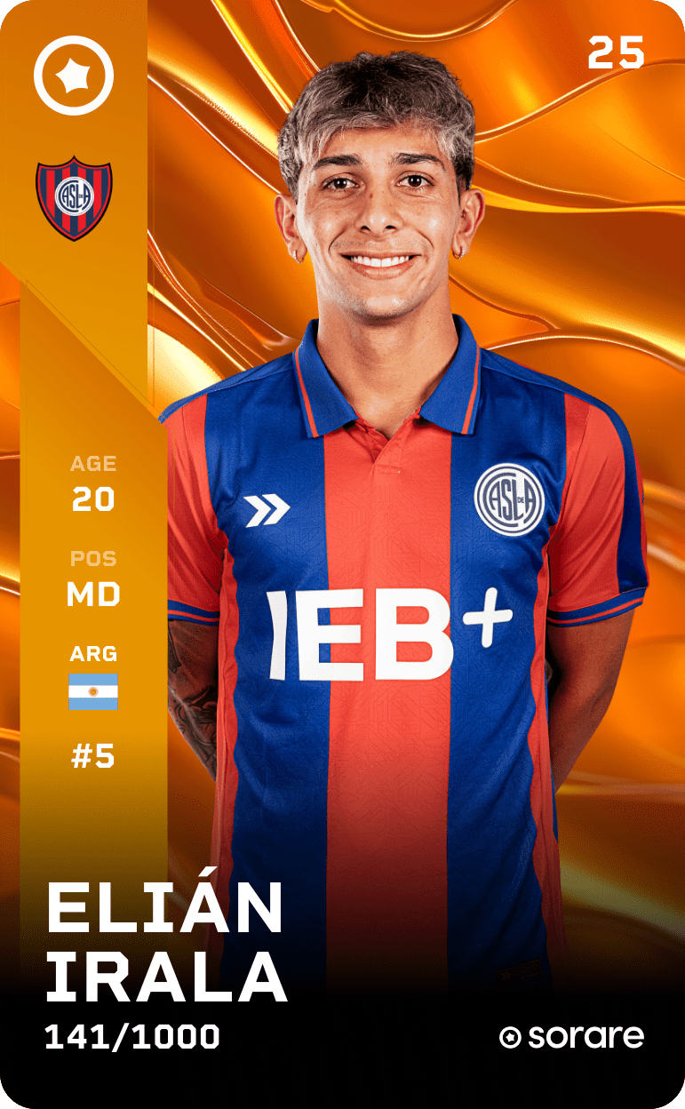 Elián Irala 2025-26 • Limited 141/1000