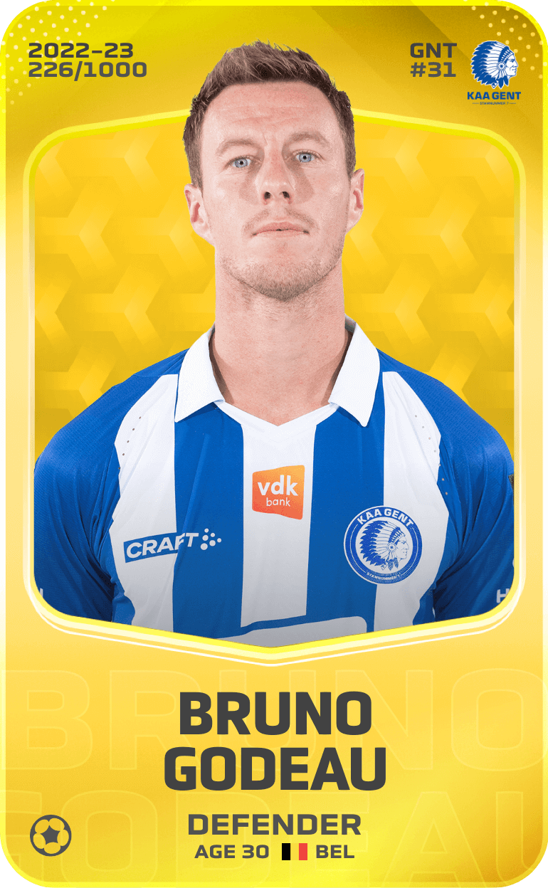 Bruno Godeau 2022-23 • Limited 226/1000