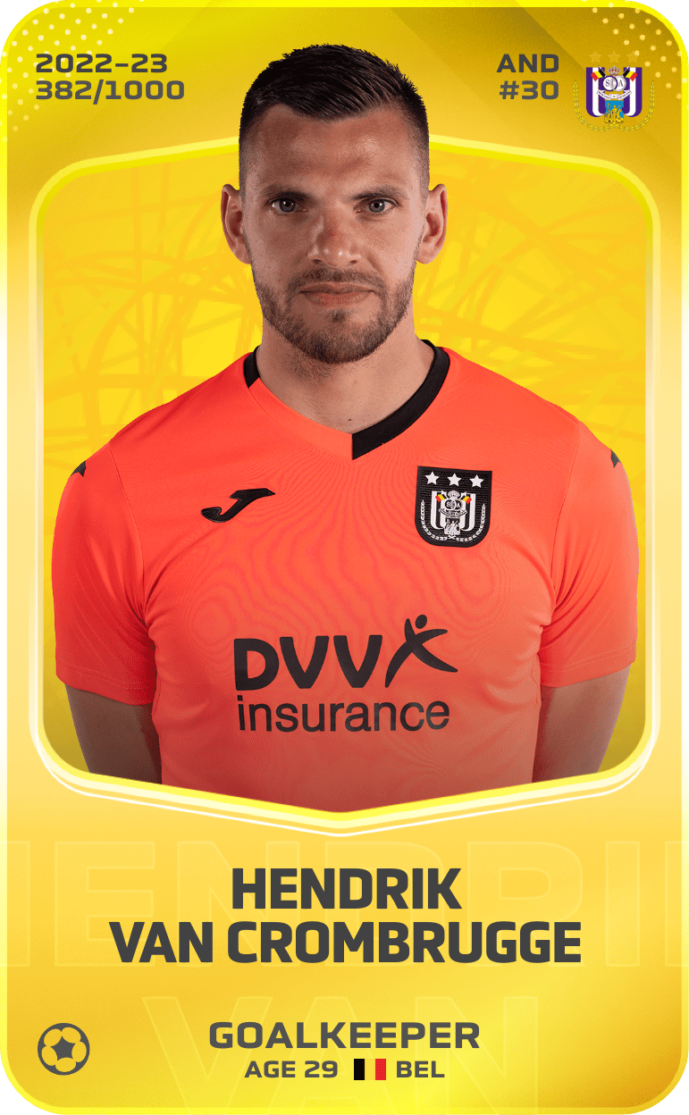 Hendrik Van Crombrugge 2022-23 • Limited 382/1000