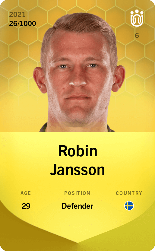 Robin Jansson 2021-22 • Limited 26/1000