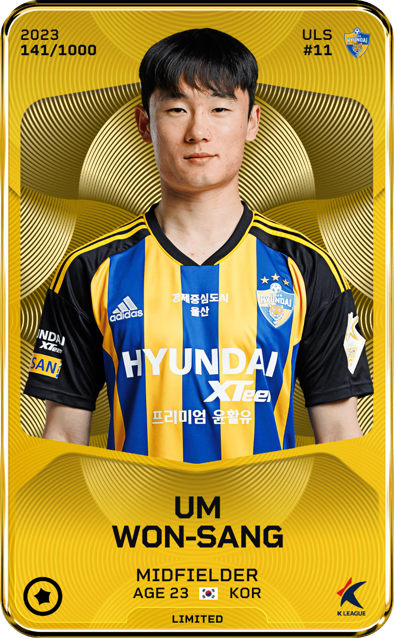 Um Won-Sang  2023-24 • Limited 141/1000