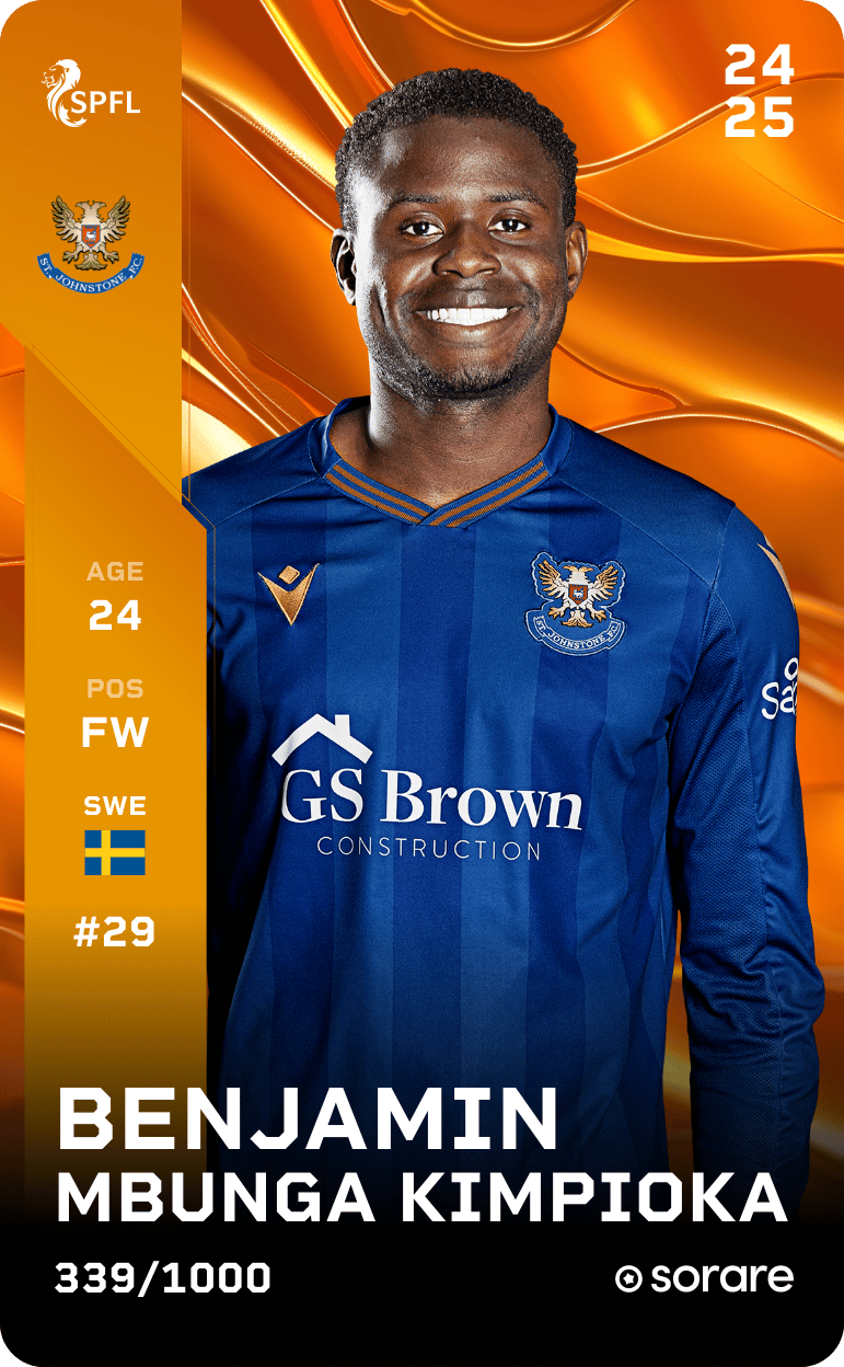 Benjamin Kimpioka 2024-25 • Limited 339/1000