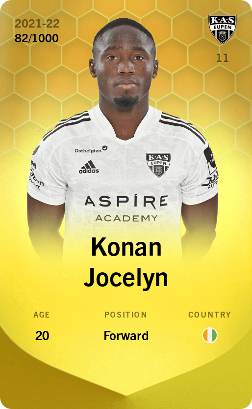 Konan Jocelyn 2021-22 • Limited 82/1000