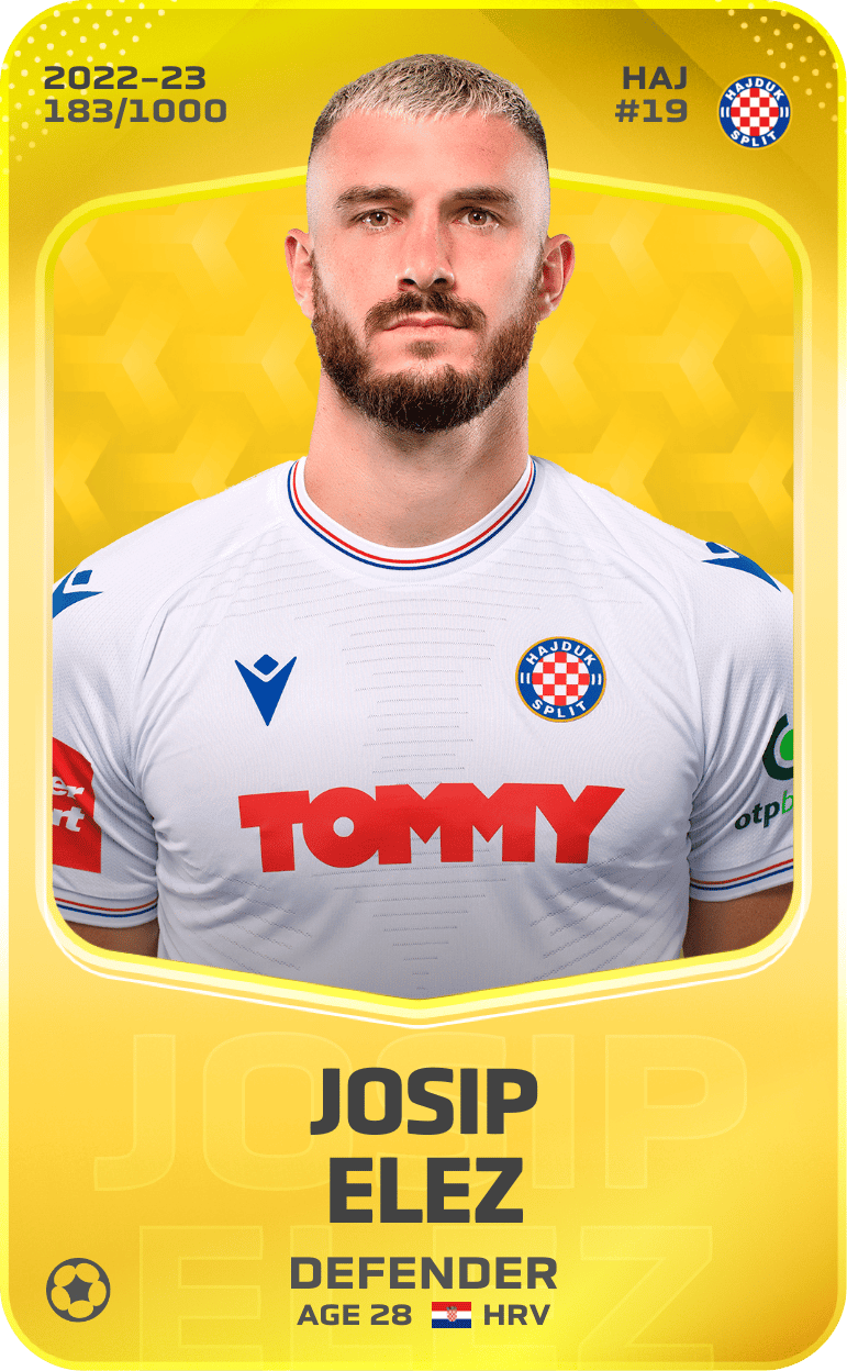 Josip Elez 2022-23 • Limited 183/1000
