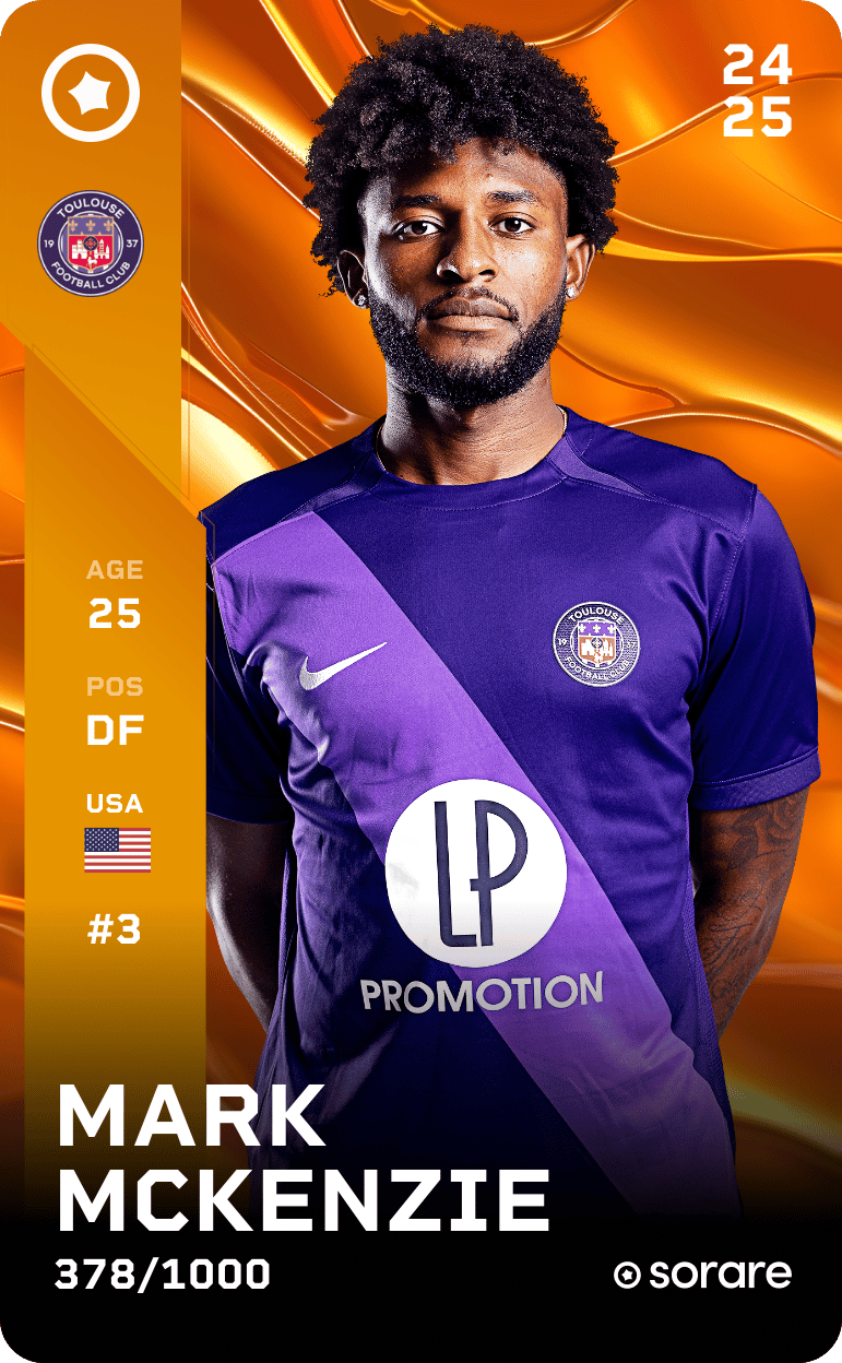 Mark McKenzie 2024-25 • Limited 378/1000