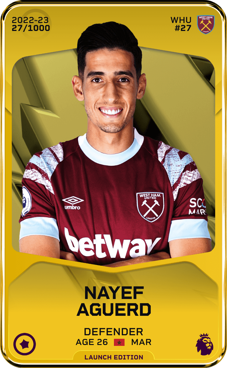 Nayef Aguerd 2022-23 • Limited 27/1000