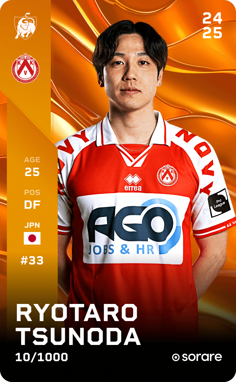 Ryotaro Tsunoda 2024-25 • Limited 10/1000