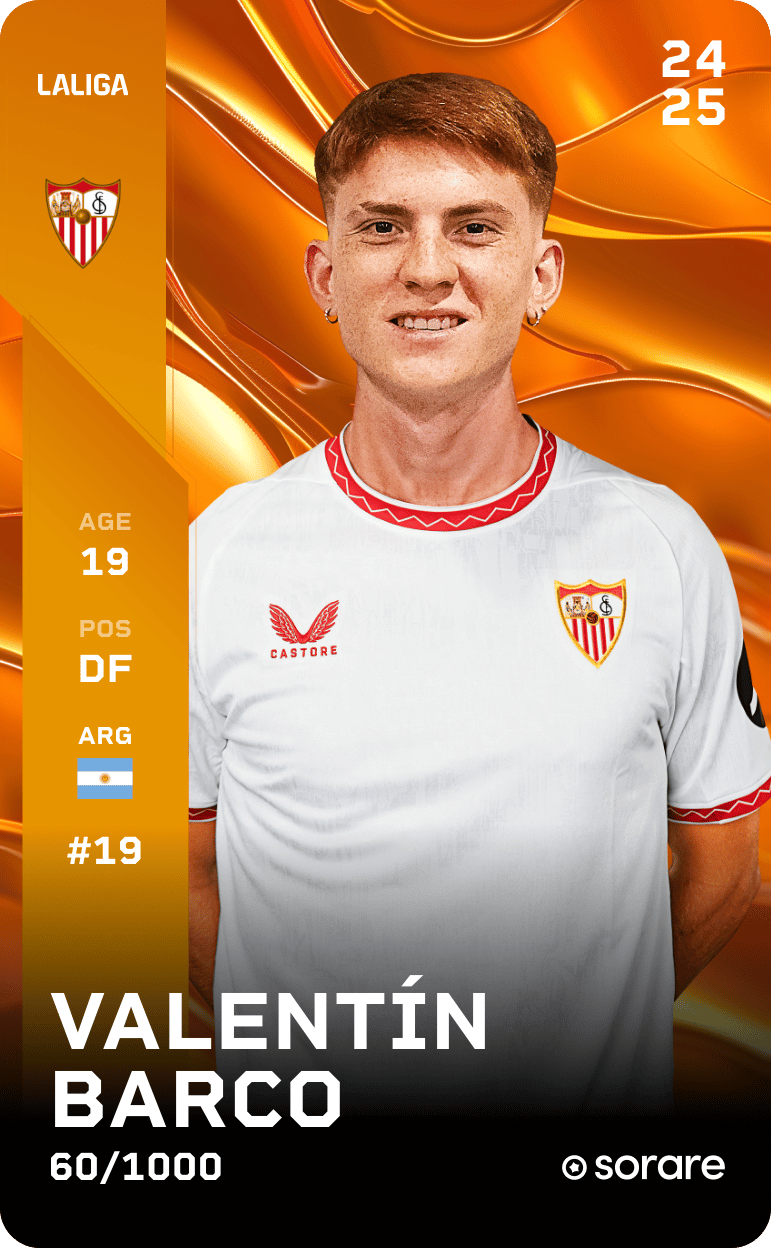 Valentín Barco 2024-25 • Limited 60/1000